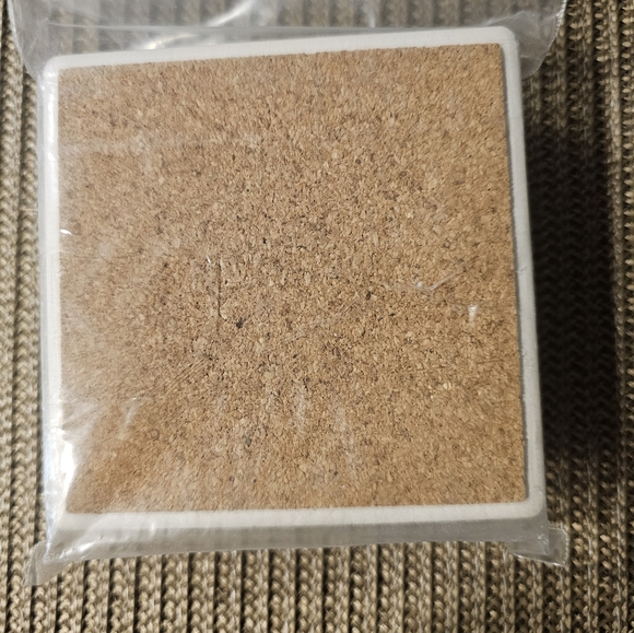 He is the keeper of eternity d.morgan set of 4 coasters - Picture 2 of 3